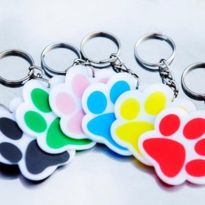 Paw keychain